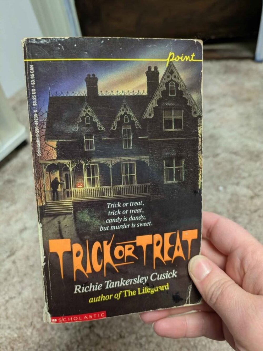 Trick or Treat by Richie Tankersley Cusick Scholastic Point Paperback